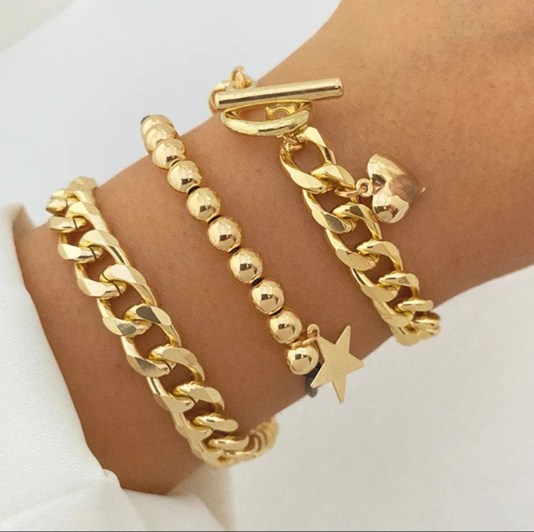 Chain & Pendant Bracelets