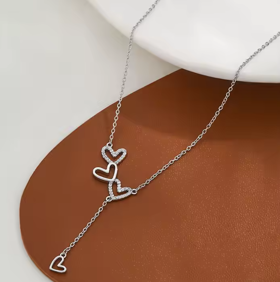 Eternal Love Hearts Necklace