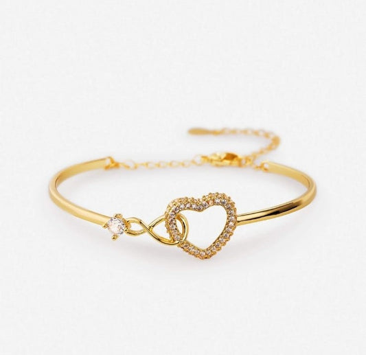 Infinity love bracelet